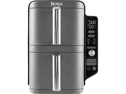NINJA SL400EU — Freidora de aire, 2470 W, Gris, Doble cesta, 9.5 l
