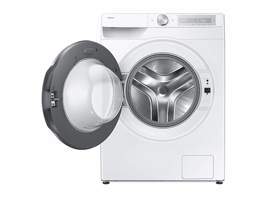 SAMSUNG WW90DG6U85HHU3 — Lavadora carga frontal, 9 kg, 23 programas, Blanco