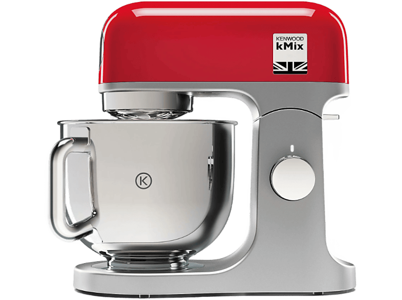KENWOOD- — Robot de cocina, 1000 W Bol de 5 l, Rojo, Kenwood kMix KMX750RD, Amasadora de repostería