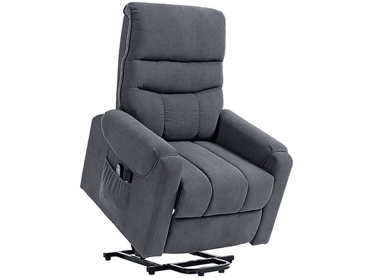 HOMCOM 713-090V92GY — Sillón levanta personas, 42,6 kg, Gris