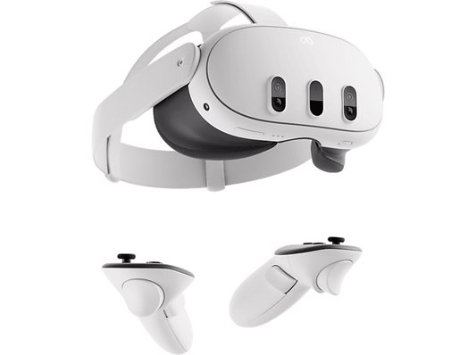 META Quest 3 — Gafas de realidad virtual, 512 GB, Blanco, Resolución 4K