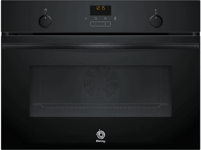 BALAY 3CB5159N3 — Horno compacto, Integrable, 59,4 cm, 47 l, Cristal Negro
