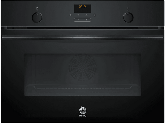 BALAY 3CB5159N3 — Horno compacto, Integrable, 59,4 cm, 47 l, Cristal Negro