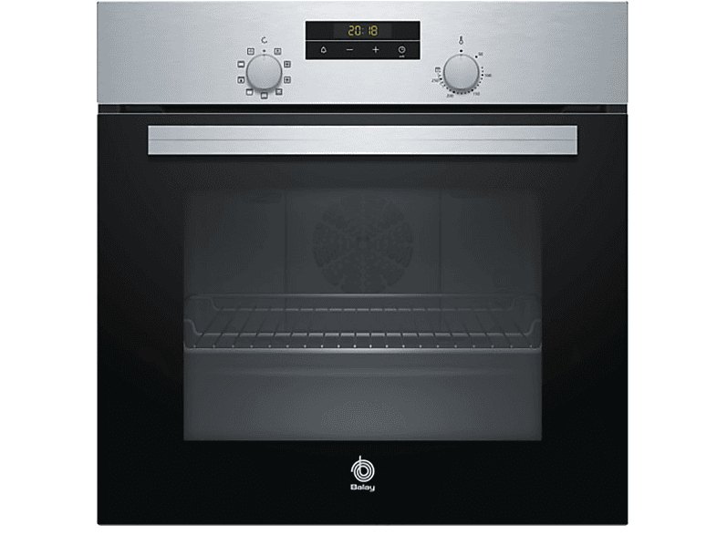 BALAY 3HB2030X0 — Horno, 66 L, Multifunción, 3300 W, Puerta abatible