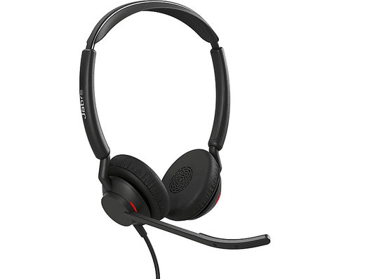 JABRA — Auriculares de diadema con cable, Circumaurales, Negro, 5099-610-299 JABRA
