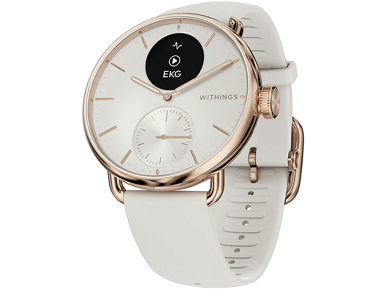 WITHINGS ScanWatch 2 — Smartwatch, Dorado, Acero inoxidable