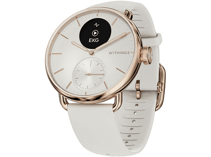 WITHINGS ScanWatch 2 — Smartwatch, Dorado, Acero inoxidable