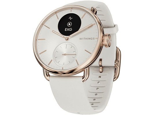 WITHINGS ScanWatch 2 — Smartwatch, Dorado, Acero inoxidable
