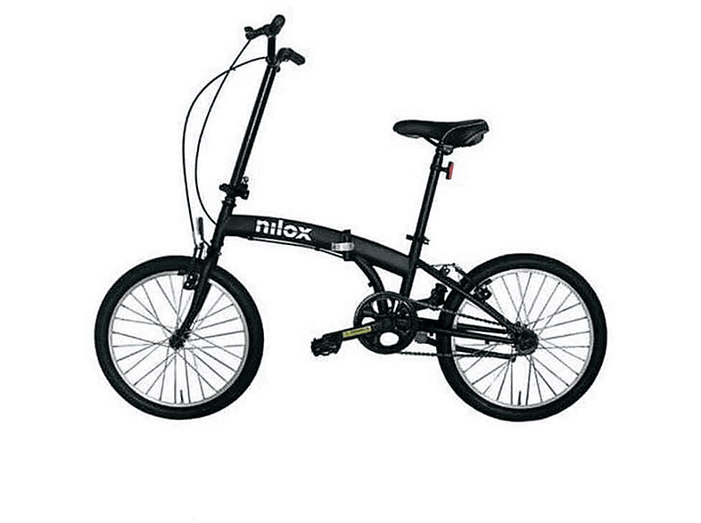 NILOX X0 — Bicicleta de ciudad, Acero, Negro