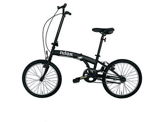 NILOX X0 — Bicicleta de ciudad, Acero, Negro
