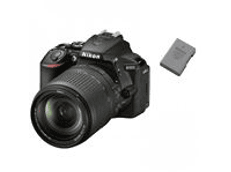 NIKON D5600 — Cámara digital, Negro, 18 megapixel, Full HD 1080p