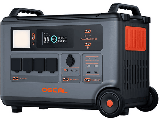 OSCAL PowerMax 3600SE — Estación de energía