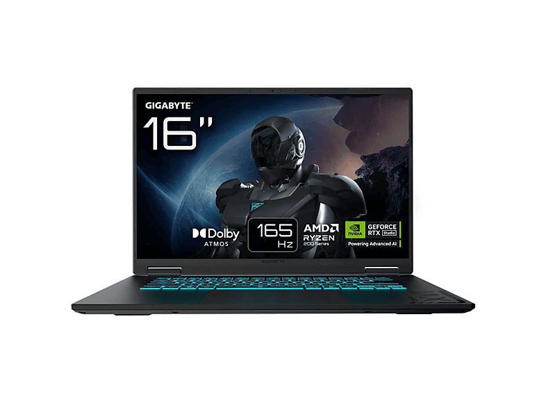 GIGABYTE Gaming A16 — Portátil Gaming, 16 GB RAM, 1 TB SSD, 16" WUXGA, Intel Core i7-13620H