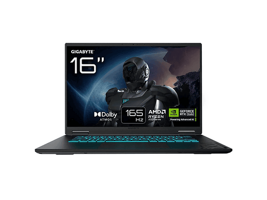 GIGABYTE Gaming A16 — Portátil Gaming, 16 GB RAM, 1 TB SSD, 16" WUXGA, Intel Core i7-13620H