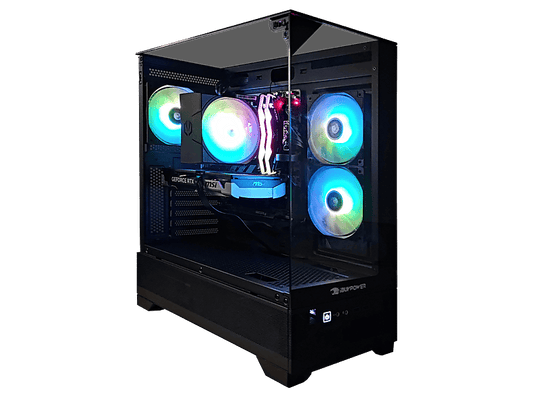 IBUYPOWER Fighter Fenix X Lite — PC Gaming, 16 GB RAM, 1 TB SSD, Negro, AMD Ryzen 7 5700X (ref. 168646210)