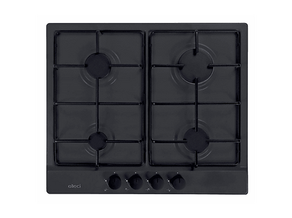 ELLECI Style 60 G59 — Placa de gas, 580 mm, Antracita, 4 zone(s) zonas