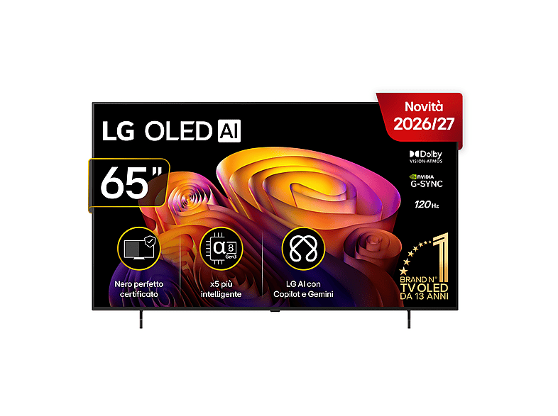 LG OLED AIOLED65B6ELC — TV OLED 65", Marrón, UHD 4K, α8 AI Processor 4K, Smart TV