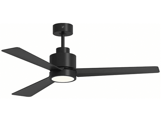 SOLER & PALAU HTD130DC Negro — Ventilador de techo, 40 W, 3 velocidades, Inox