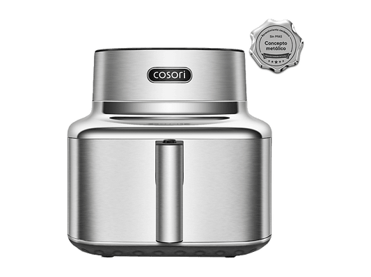 COSORI Iconic Single Chef Edition — Freidora de aire, 6.2L, 1725 W, 6 Funciones, Acero inoxidable