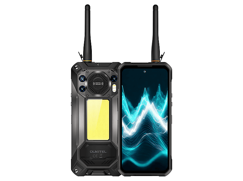 OUKITEL WP61PLUS — Smartphone, 512 GB, 12 GB RAM, 20000 mAh, negro