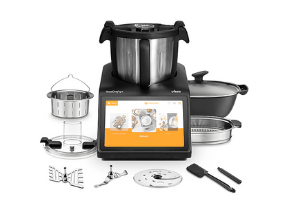UFESA RK10 — Robot de cocina, 2400 W, Negro, 4,5 l