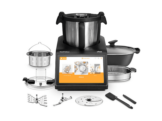 UFESA RK10 — Robot de cocina, 2400 W, Negro, 4,5 l