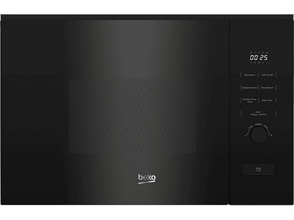 BEKO BMGB20212B — Microondas integrable, 800 W, Negro, 5 potencia, 20 l