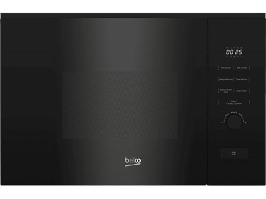 BEKO BMGB20212B — Microondas integrable, 800 W, Negro, 5 potencia, 20 l