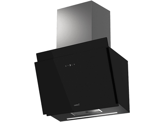 CATA THALASSA PRO 600GBK /G — Campana decorativa, 6 velocidades, 842 m³/h, 600 mm, Negro