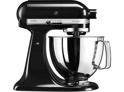 KITCHENAID 5KSM125EOB — Robot amasador, 300W, 4.8L, Negro