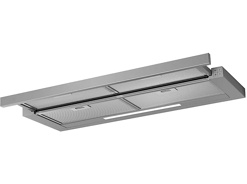 AEG Serie 5000 Extractor DPE5960M — Campana extraíble, 3 velocidades, 445 m³/h, 900 mm, Grey