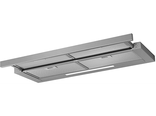 AEG Serie 5000 Extractor DPE5960M — Campana extraíble, 3 velocidades, 445 m³/h, 900 mm, Grey