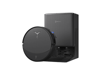 ECOVACS DEEBOT T90 PRO OMNI — Robot aspirador, 65 W, Negro, Potencia de succión 30000 Pa, Depósito 2,5 l