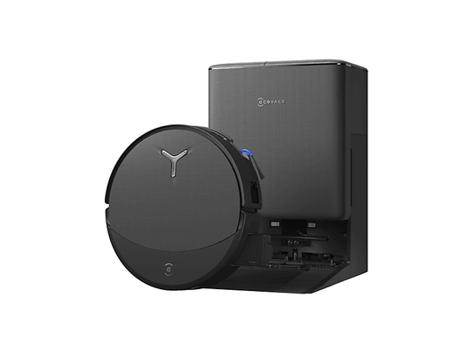ECOVACS DEEBOT T90 PRO OMNI — Robot aspirador, 65 W, Negro, Potencia de succión 30000 Pa, Depósito 2,5 l