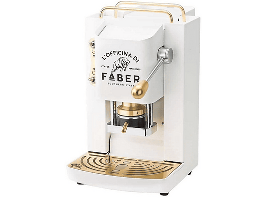 FABER PROWHITEBASOTT — Cafetera de cápsulas, 500 W, Blanco, 15 bar