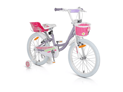 BYOX Moda — Bicicletas para niños, marco: 22 cm, Acero, lila