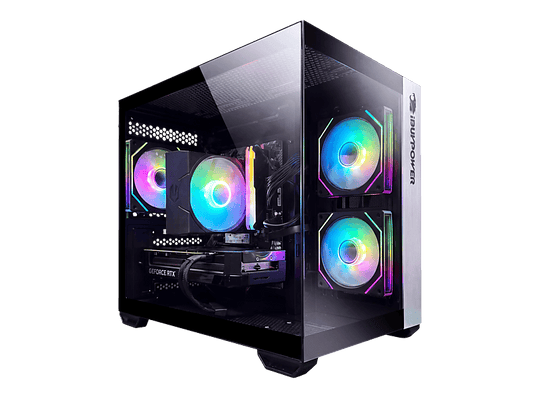 IBUYPOWER Fighter Warhead Plus — PC Gaming, 32 GB RAM, 1 TB SSD, Negro, AMD Ryzen 5 5500
