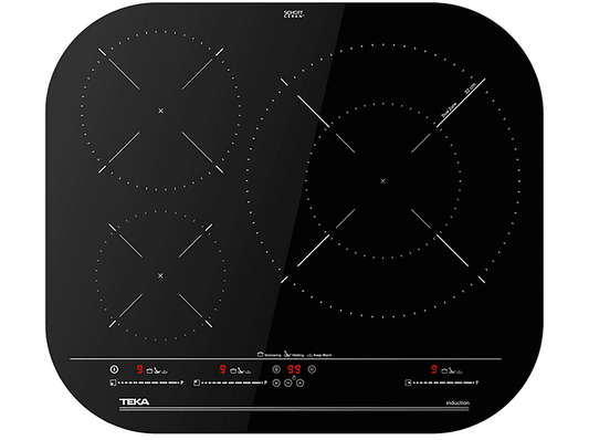 TEKA IKC 63320 MSP 3F — Placa de inducción, 590 mm, Negro, 3 zonas