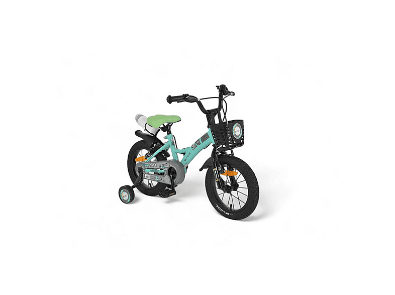 BYOX Robo 14 Pulgadas — Bicicletas para niños, marco: 22 cm, Acero, turquesa