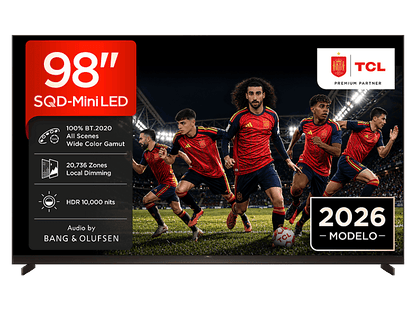 TCL 98X11L — TV SQD-Mini LED 98", Negro, UHD 4K, SQD-Mini, Smart TV con Google TV