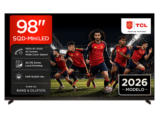 TCL 98X11L — TV SQD-Mini LED 98", Negro, UHD 4K, SQD-Mini, Smart TV con Google TV