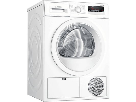 BOSCH WTR85V91ES — Secadora, 8 kg, Blanco, Bomba de calor