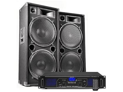 FENTON — Altavoz de gran potencia, Black, MAX215 FENTON