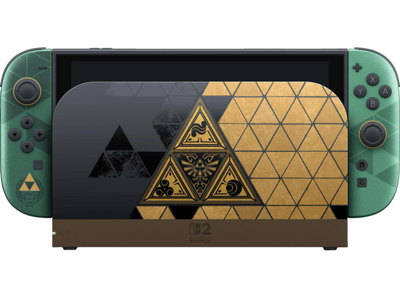NINTENDO Switch 2 (Edición Zelda 40 Aniversario) — Consola, 7.9” Full HD HDR 120 Hz, 256 GB, Magnetic Joy-Con 2 con modo ratón