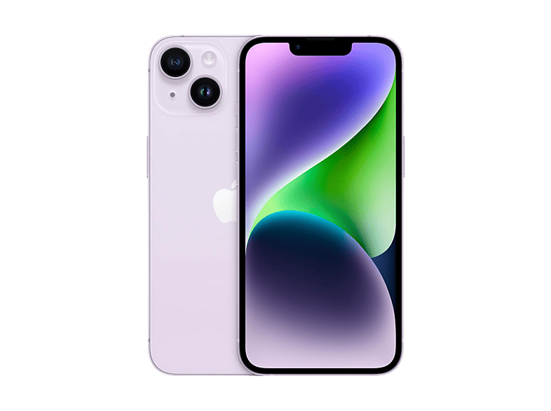 APPLE iPhone 14 — Smartphone, Morado, 128 GB, 6 GB RAM, 3279 mAh