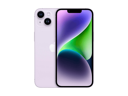 APPLE iPhone 14 — Smartphone, Morado, 128 GB, 6 GB RAM, 3279 mAh