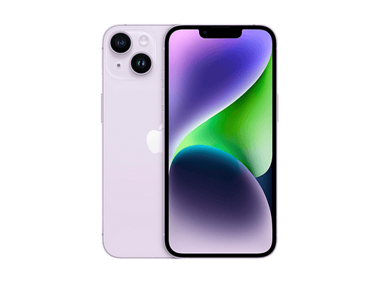 APPLE iPhone 14 — Smartphone, Morado, 128 GB, 6 GB RAM, 3279 mAh