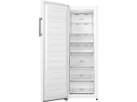 INFINITON CV-240L72WEC — Congelador vertical, 172 cm, Blanco, 37 dB(A), 4 Estrellas