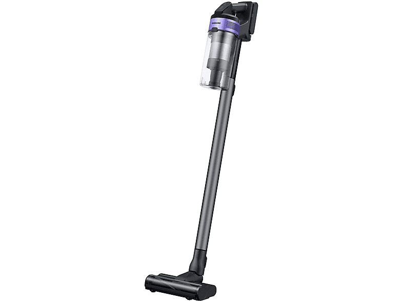 SAMSUNG Jet 75E Turbo VS20B75B1R4 — Aspiradora escoba, 550 W, Negro, Cromo, Violeta