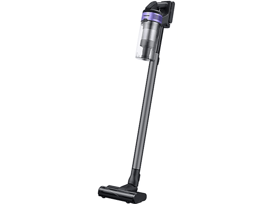 SAMSUNG Jet 75E Turbo VS20B75B1R4 — Aspiradora escoba, 550 W, Negro, Cromo, Violeta